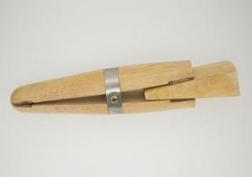 Тиски деревянные клиновые с накладками 130 мм