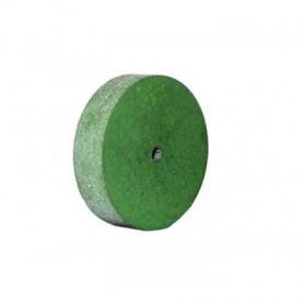 Резинки каучуковые полировальные гибкие 22x3 зеленые (абразивность мягкая)
